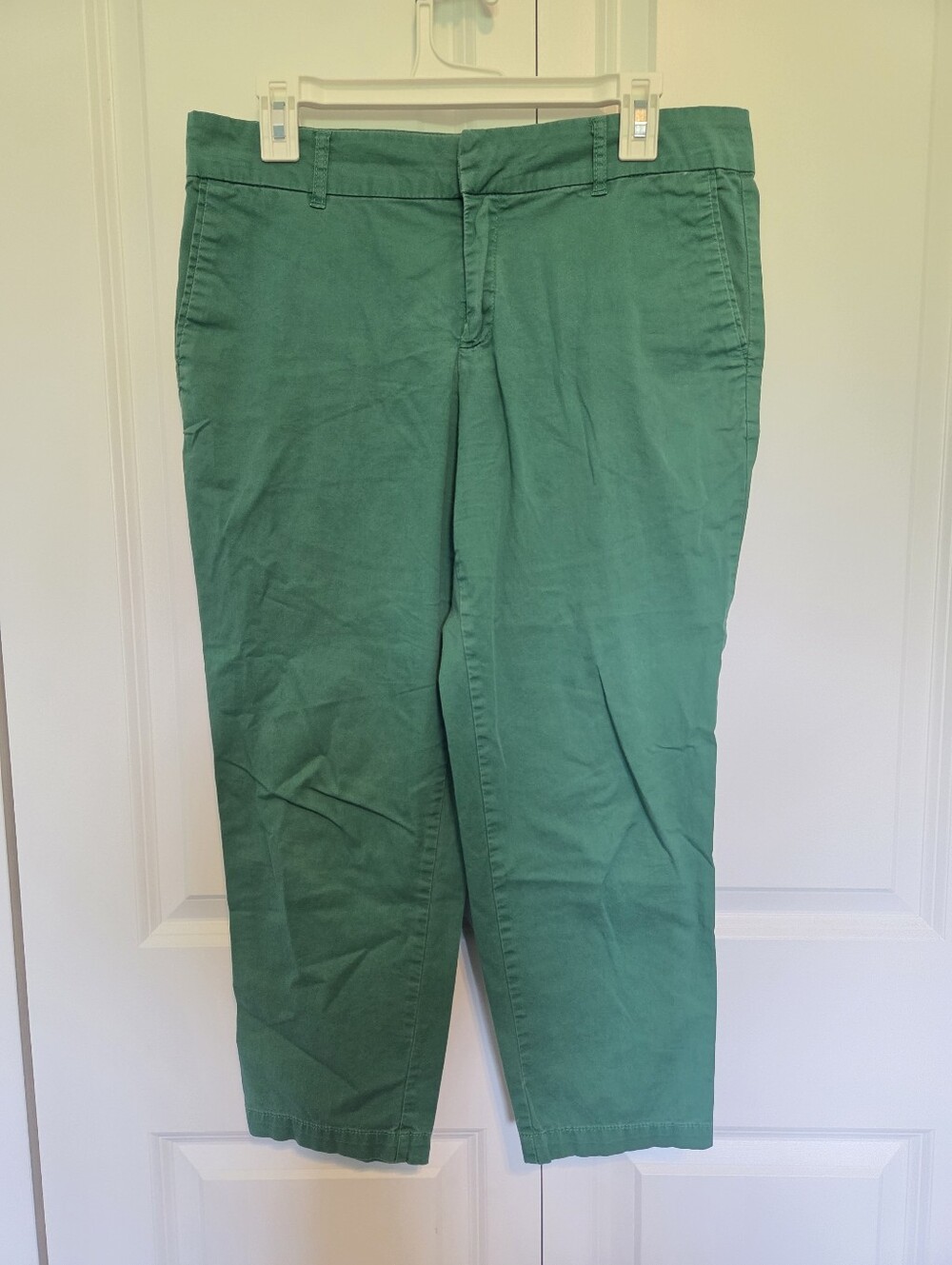 Kut From The Kloth Green Taylor Crop Trousers